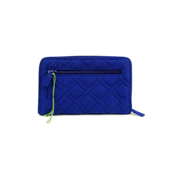Vera Bradley Cobalt Blue Turnlock Wallet - Picture 6 of 15